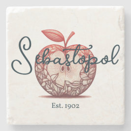 Porta-copo De Pedra Sebastopol California Gravenstein Apple Fair