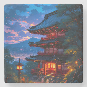 Porta-copo De Pedra Seichi no Yoru (Noite Sagrada)