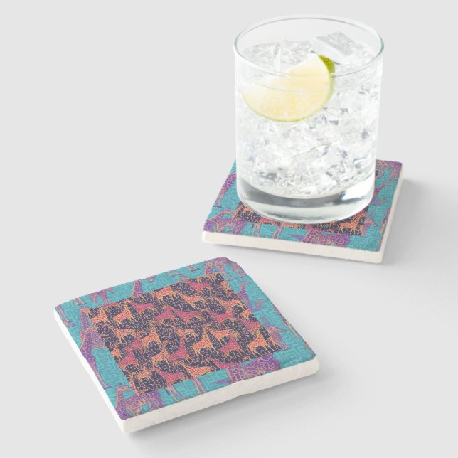 Porta-copo De Pedra Sentimentos exóticos (Lateral)