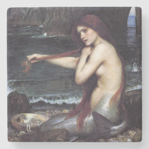 Porta-copo De Pedra Sereia na praia