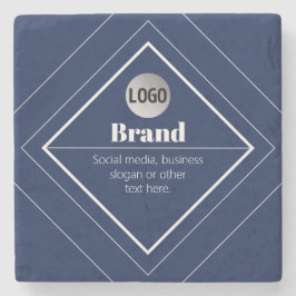Porta-copo De Pedra Seu Logotipo e Design Moderno Personalizável | Azu