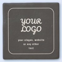 Seu Logotipo & Slogan ou outro texto | Preto & Bra