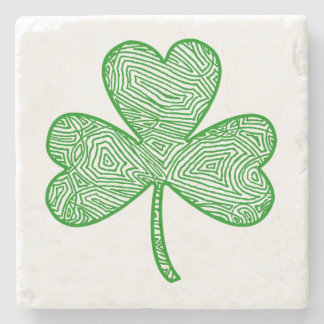 Porta-copo De Pedra Shamrock
