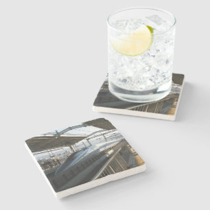 Porta-copo De Pedra Shinkansen Série 500 新 幹 線 Comboio