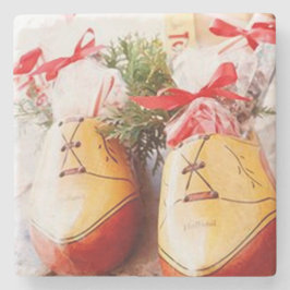 Porta-copo De Pedra Shoes Merry Christmas_coaster