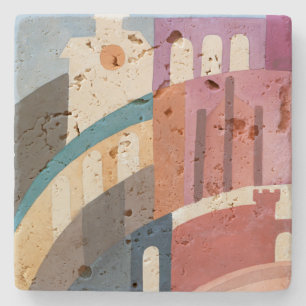 Porta-copo De Pedra Siena Sophie Taeuber-Arp