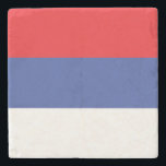 Porta-copo De Pedra Sinalizador Republika Srpska<br><div class="desc">Bandeira Patriótica da República Srpska.</div>