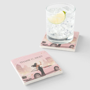 Porta-copo De Pedra Single Era Party Coaster  Thank U, Next Coaster
