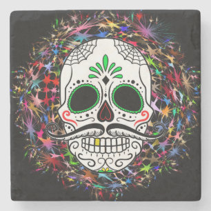 Porta-copo De Pedra Skull20170396