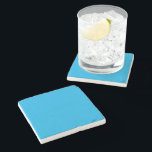 Porta-copo De Pedra Solid Cyan Blue Background | Summer Minimal Style<br><div class="desc">Bold solid cyan blue background with minimal texture – perfect for summer designs, travel vibes, and fresh starts. Infuse your designs with a refreshing burst of color using this Solid Cyan Blue Background featuring a clean, minimalist texture. Perfectly capturing the vibrant, carefree essence of summer, this versatile backdrop evokes the...</div>