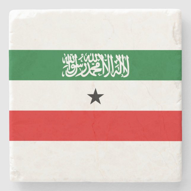 Porta-copo De Pedra Somaliland Flag (Frente)