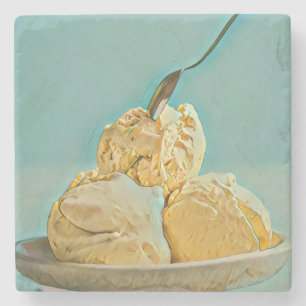 Porta-copo De Pedra Sorvete