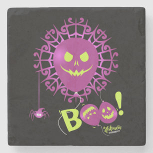 Porta-copo De Pedra Spider Gift Boo Ghost Bats Spider Halloween