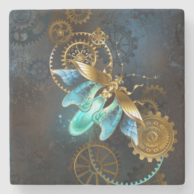 Porta-copo De Pedra Steampunk Firefly (Frente)