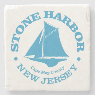 Porta-copo De Pedra Stone Harbour (laço)