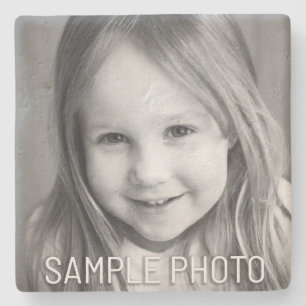 Porta-copo De Pedra Sua imagem feita sob encomenda