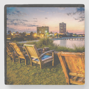 Porta-copo De Pedra Sunset em Pensacola Beach Photo