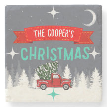 Suporte de árvore de Natal em pedra personalizado