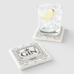 Porta-copo De Pedra Suporte de mármore para Gin