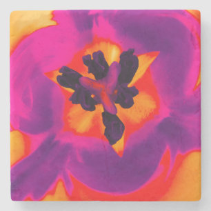 Porta-copo De Pedra Suporte para flores tulipa