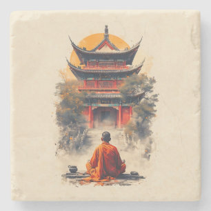 Porta-copo De Pedra Sussurros da Pagoda