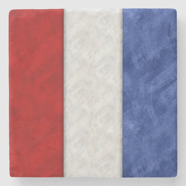 Porta-copo De Pedra T Tango Watercolor Sinal Marítimo Bandeira (Frente)