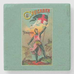 Porta-copo De Pedra Tabaco LabelPetersburg do cruzado, VA