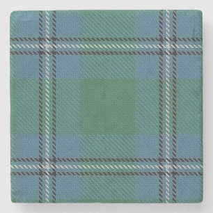 Porta-copo De Pedra Tartan escocês velho de Irvine Irwin do clã da