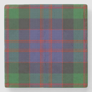 Porta-copo De Pedra Tartan escocês velho de MacDonald Donald do clã