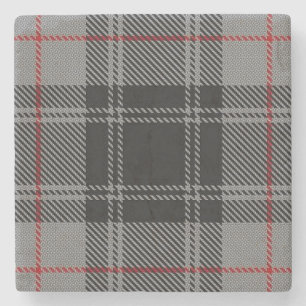 Porta-copo De Pedra Tartan escocês velho de Moffat do clã da taberna