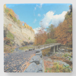 Porta-copo De Pedra Taughannock cai parque estadual