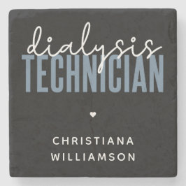 Porta-copo De Pedra Técnico de Diálise Personalizado | Presentes técni