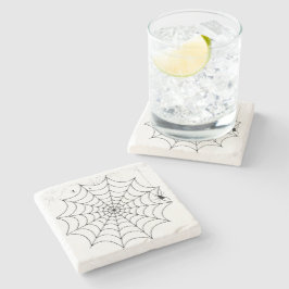 Porta-copo De Pedra Teia de Aranha Assustadora de Halloween