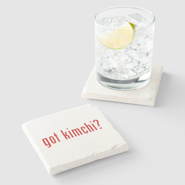 Porta-copo De Pedra tem kimchi? (Lateral)
