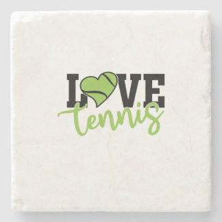 Porta-copo De Pedra Tenista | Amo Tênis