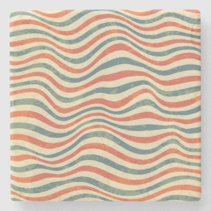 Porta-copo De Pedra Teste padrão listrado