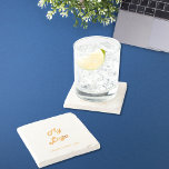 Porta-copo De Pedra Texto do logotipo da empresa comercial slogan gold<br><div class="desc">Personalize e adicione o logotipo de sua empresa e sua empresa e um texto. Ouros. Se quiser que o travesseiro não tenha texto,  use sua chave de espaço traseiro para excluí-lo.</div>