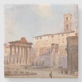 Porta-copo De Pedra The Ancient Roman Forum (por Ippolito Caffi)