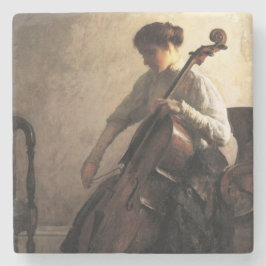 Porta-copo De Pedra The Cellist (por Joseph DeCamp)
