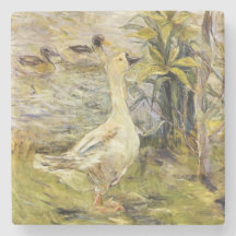 The Goose (por Berthe Morisot)