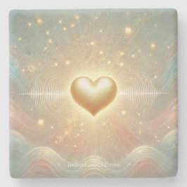 Porta-copo De Pedra The Living Blueprint Stone Coaster