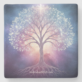 Porta-copo De Pedra The Living Blueprint Stone Coaster