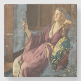 Porta-copo De Pedra The Minx (by John Collier)