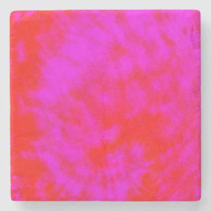 Porta-copo De Pedra Tinta Rosa E Vermelha Tintos, Porta copos Pedra