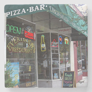 Porta-copo De Pedra Todos, montanhas Atlanta Ston de mármore de