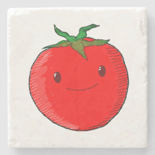 Porta-copo De Pedra Tomate de Cartoon