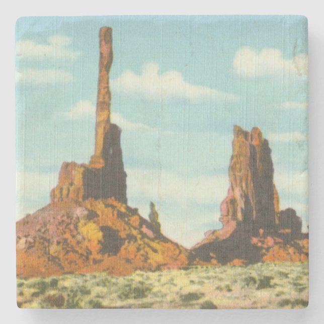 Porta-copo De Pedra Totem pólo (Frente)