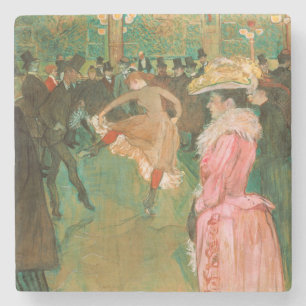 Porta-copo De Pedra Toulouse-Lautrec - No Rouge, A Dança