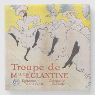 Porta-copo De Pedra Toulouse-Lautrec - Troupe de Mlle Eglantine