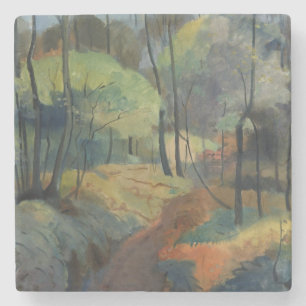 Porta-copo De Pedra Trajeto de floresta, 1920